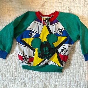 Vintage Kids mickey sweatshirt